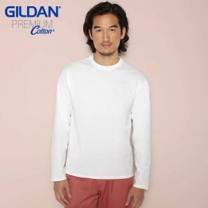 Gildan 7640A 5.3oz Premium Cotton Long Sleeve T-Shirt