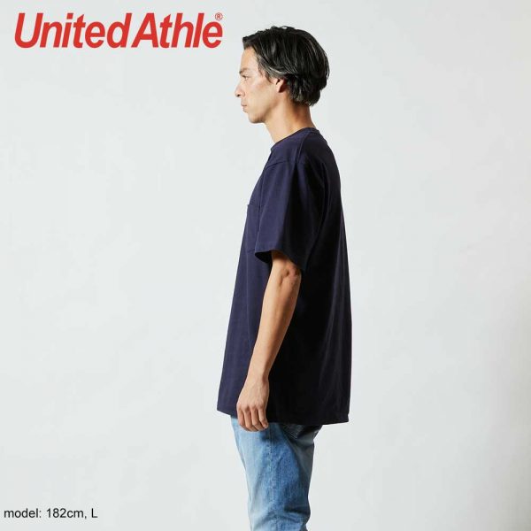 United Athle 5006-01 5.6oz Cotton Pocket Tee