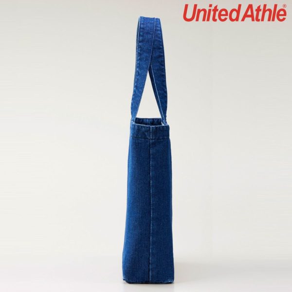 United Athle 3971-01 11.0oz Large Denim Tote Bag