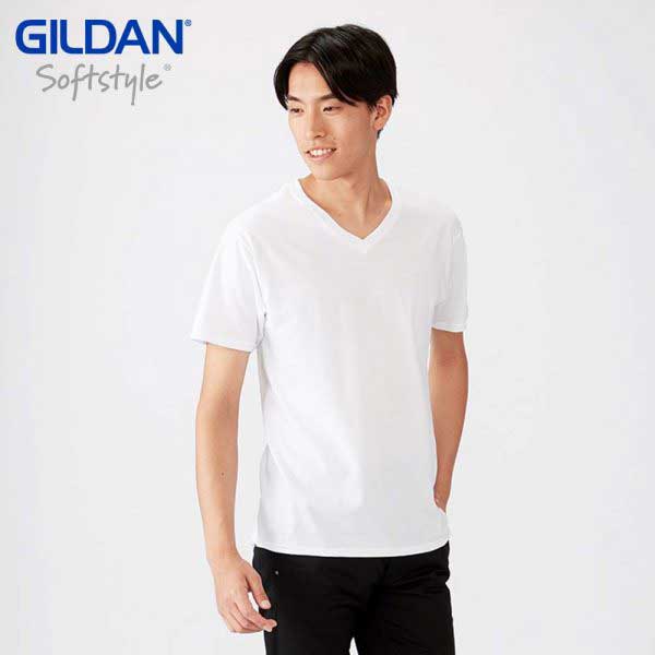 Gildan 63V00 SoftStyle 環紡 V領 T恤