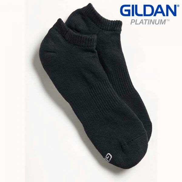 Gildan Platinum GP711 黑色男裝船襪 (6 對裝)