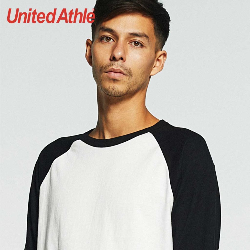 United Athle 5045-01 5.6oz 七分袖牛角袖 T恤
