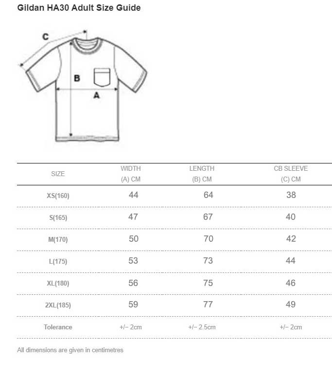 United Athle 7499-01 Windproof Hooded Jacket Size Chart