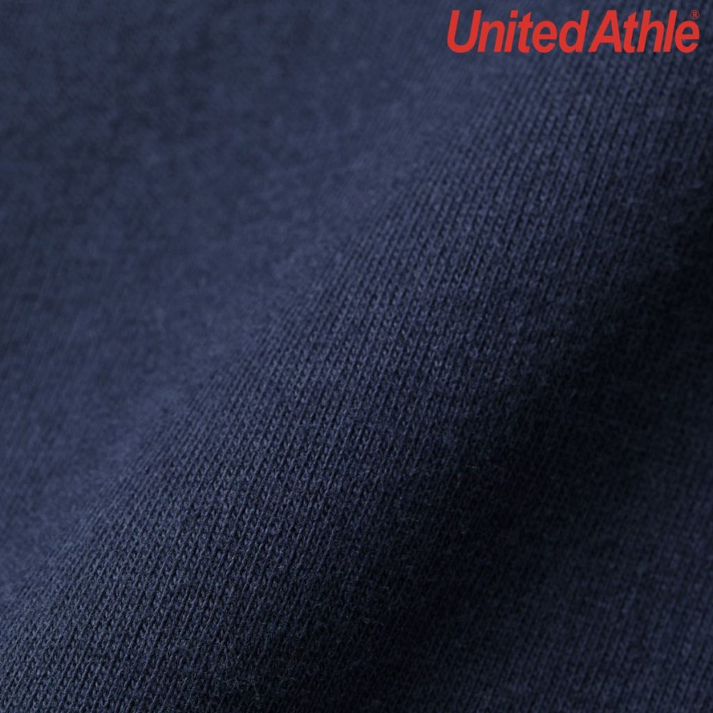 5.6 oz fabric using yarn designed to reduce fuzzing- United Athle 5006-01 5.6oz Cotton Pocket Tee