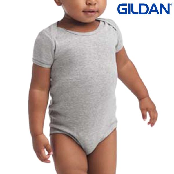 Gildan 64ZEE SoftStyle 嬰兒連身衣