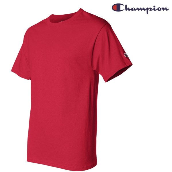 Champion T425 成人 T 恤 (美國尺碼) - Red