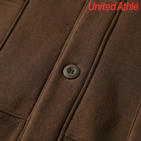 United Athle 5790-01 10.0oz. T/C 寬鬆開襟外套 (內刷毛)