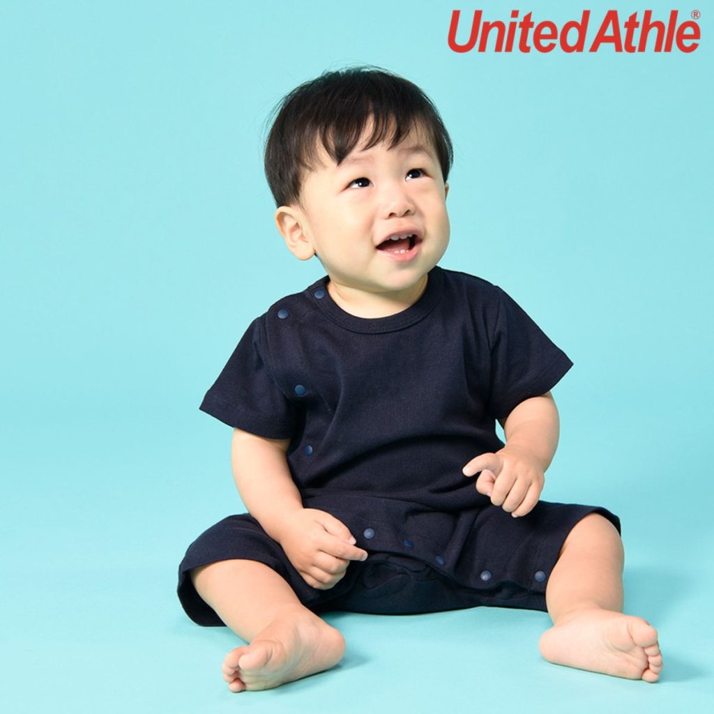 United Athle 5158-01 5.6oz Cotton ​Baby Romper