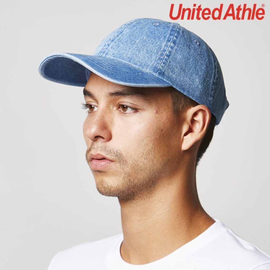 United Athle 9671-01 丹寧水洗棒球鴨舌帽