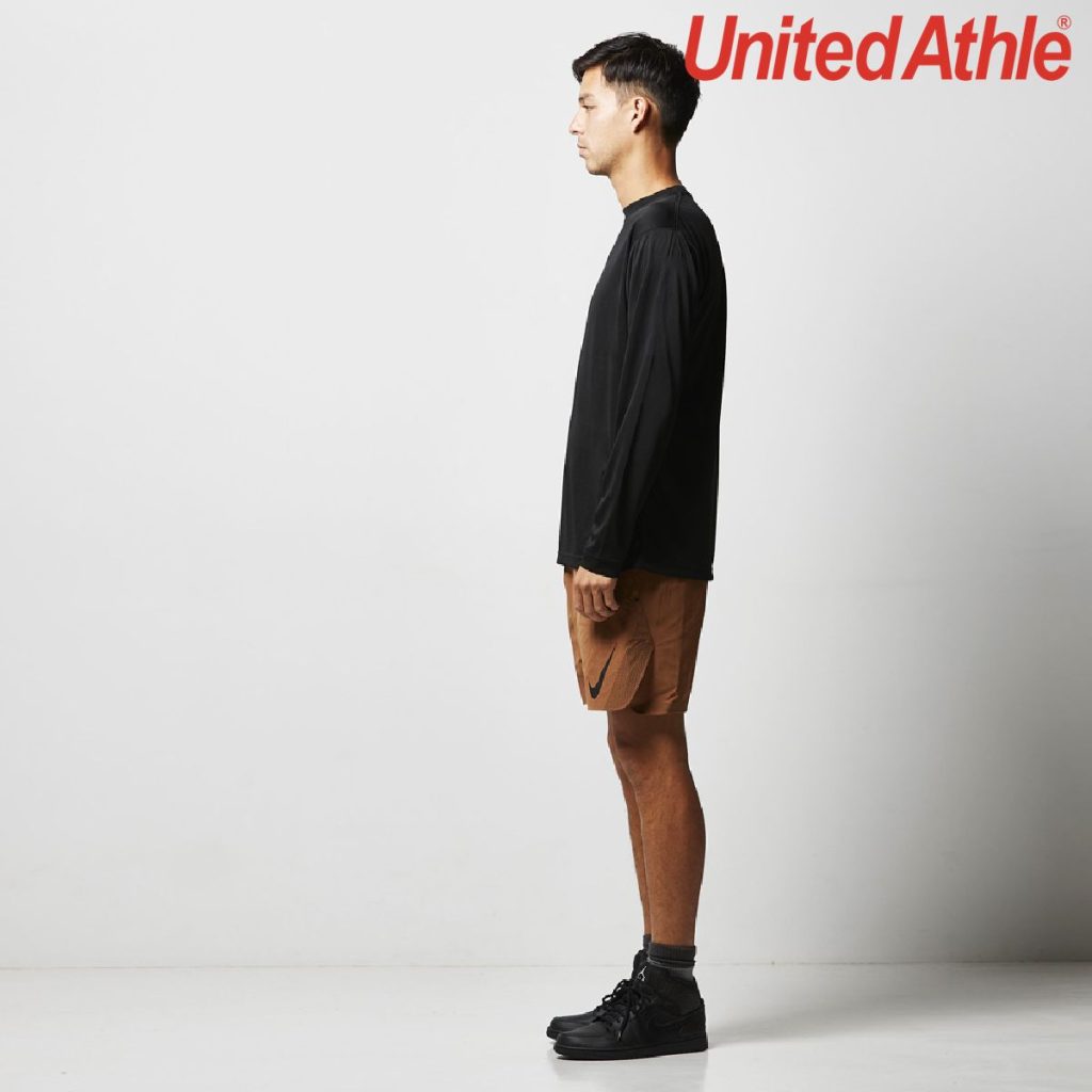 United Athle 4.7oz Dry Silky Touch L/S Tee