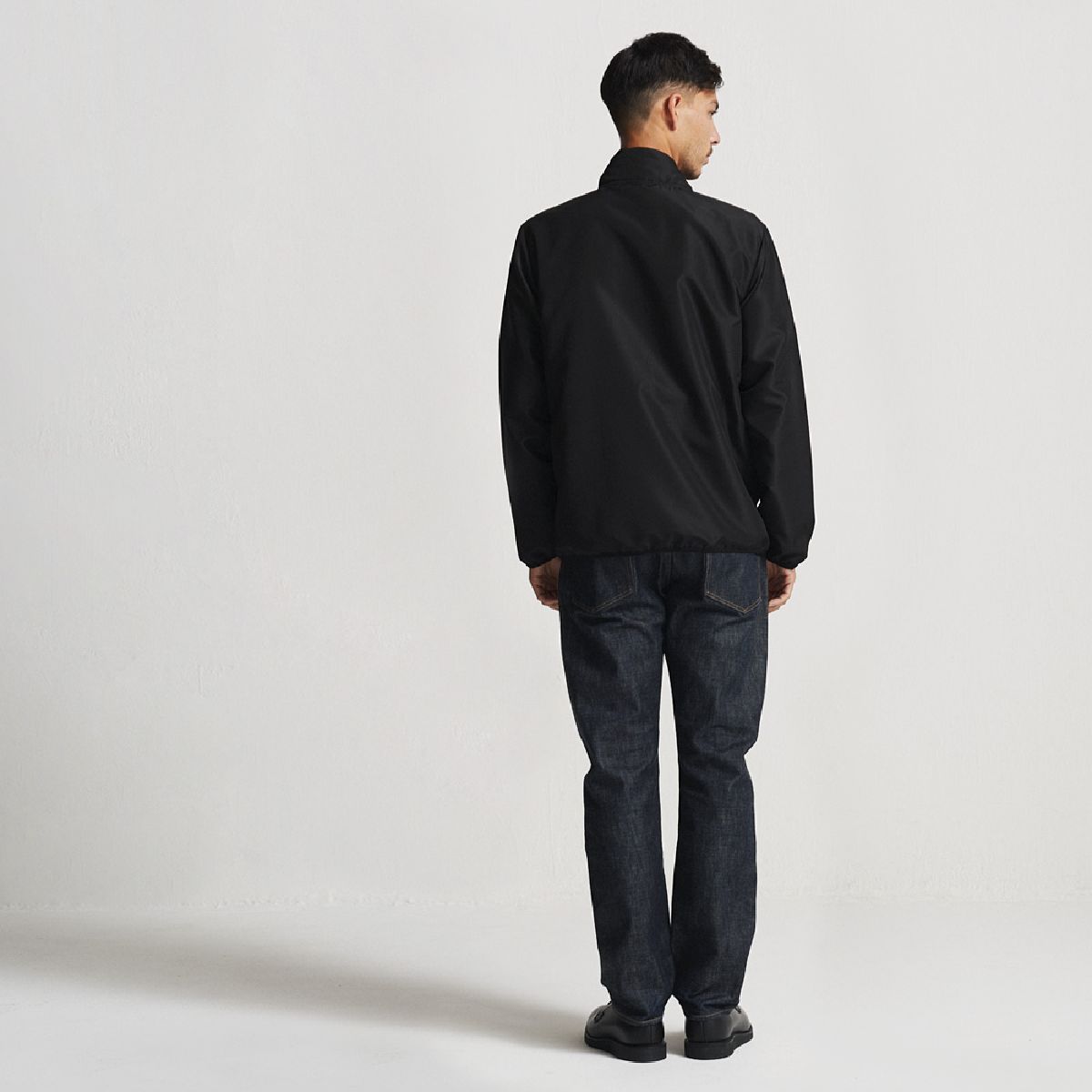 United Athle 7061-01 Micro Ripstop Staff Jacket 10 Height 182cm L size Buck silhouette