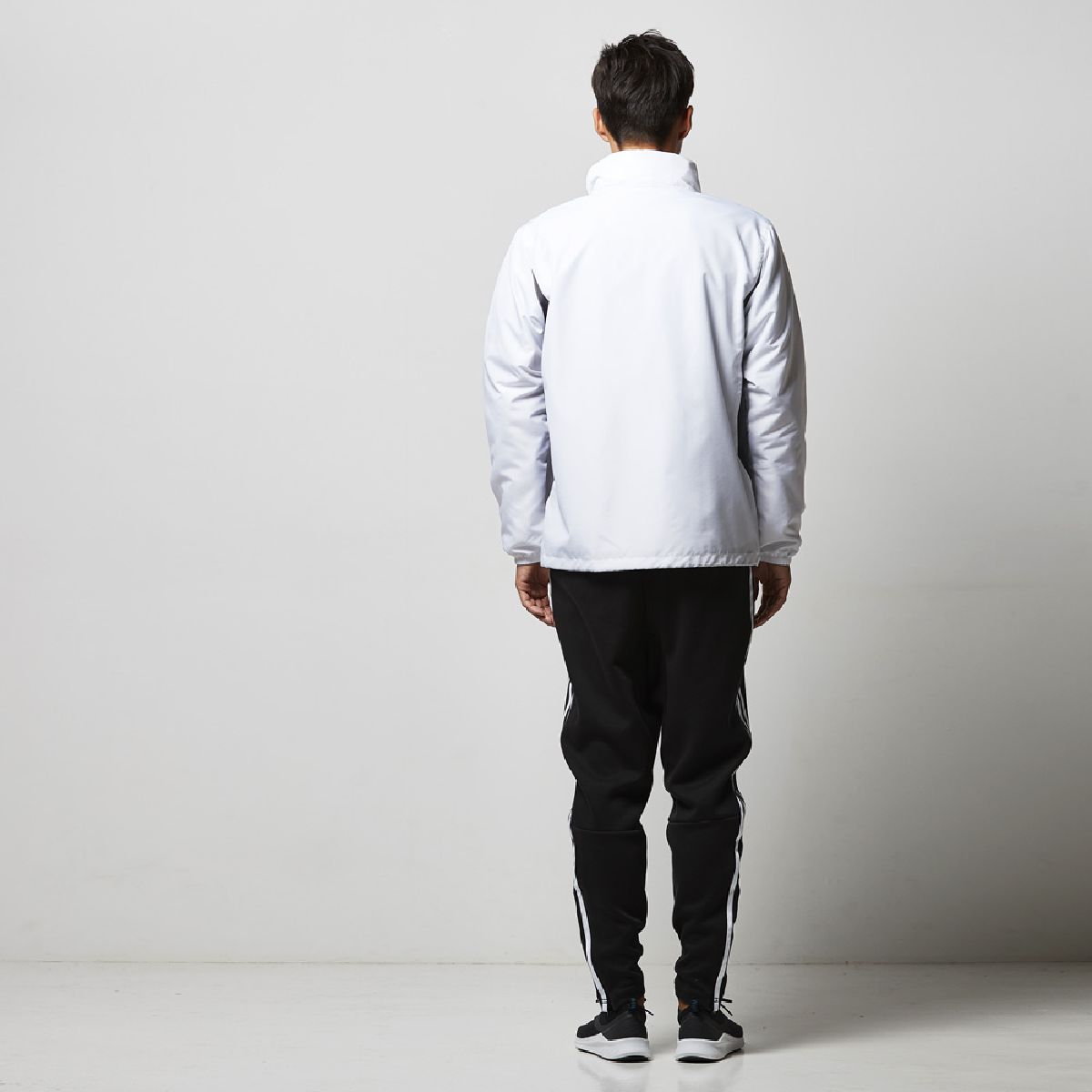 United Athle 7069-01 Lined Micro Ripstop Hooded Jacket 11 Height 182cm L size Buck silhouette