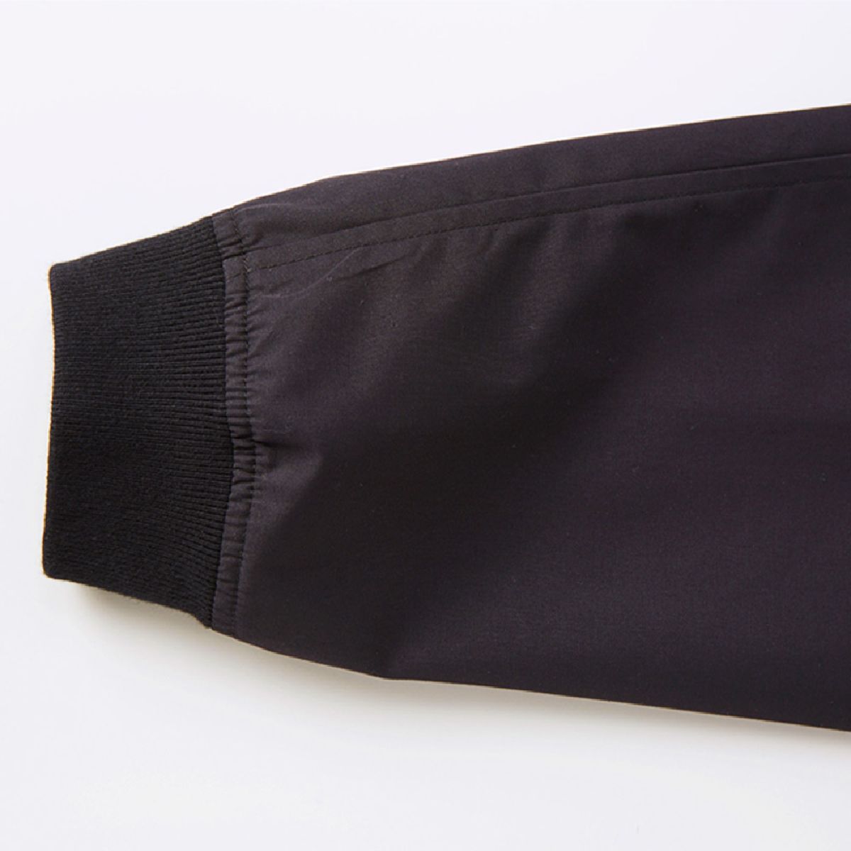 The cuffs are rib specifications that fit the wrist