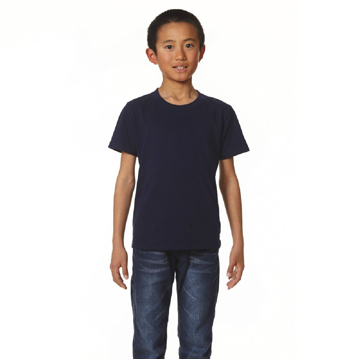 Height 135cm, Weight 28kg, Wearing size 130cm, 086. Navy.