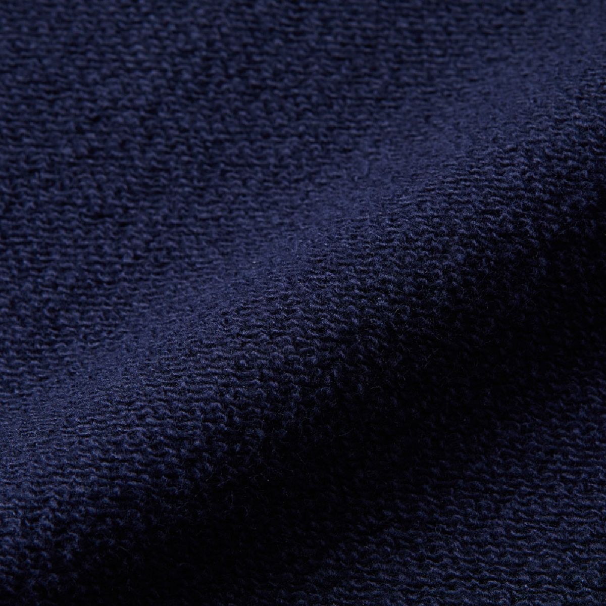 The lining is made of stretchy and absorbent terry cloth.